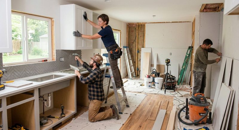 Remodeling Service project example